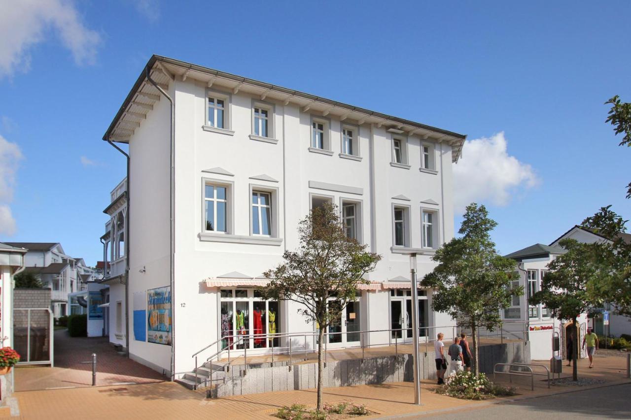 Strandnahe 2-Raum-Ferienwohnung Im Zentrum - Residenz Strandeck Fewo 02 Goehren  Kültér fotó