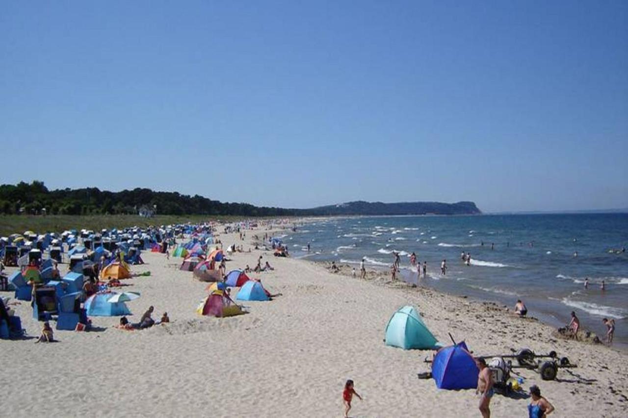 Strandnahe 2-Raum-Ferienwohnung Im Zentrum - Residenz Strandeck Fewo 02 Goehren  Kültér fotó