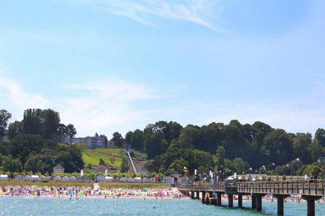 Strandnahe 2-Raum-Ferienwohnung Im Zentrum - Residenz Strandeck Fewo 02 Goehren  Kültér fotó