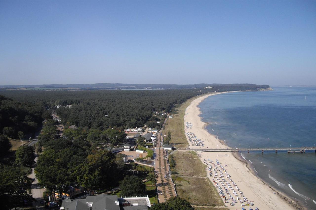 Strandnahe 2-Raum-Ferienwohnung Im Zentrum - Residenz Strandeck Fewo 02 Goehren  Kültér fotó